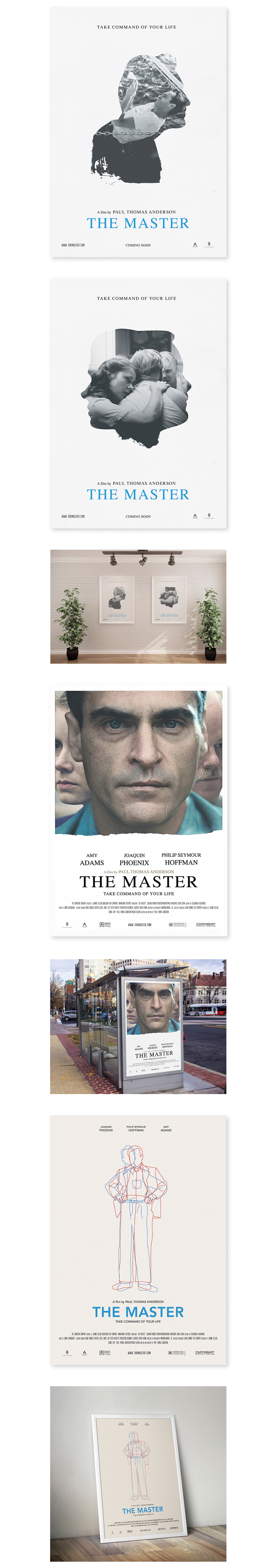 The Master Paul Thomas Anderson joaquin phoenix alternative movie poster film poster movie poster poster teaser