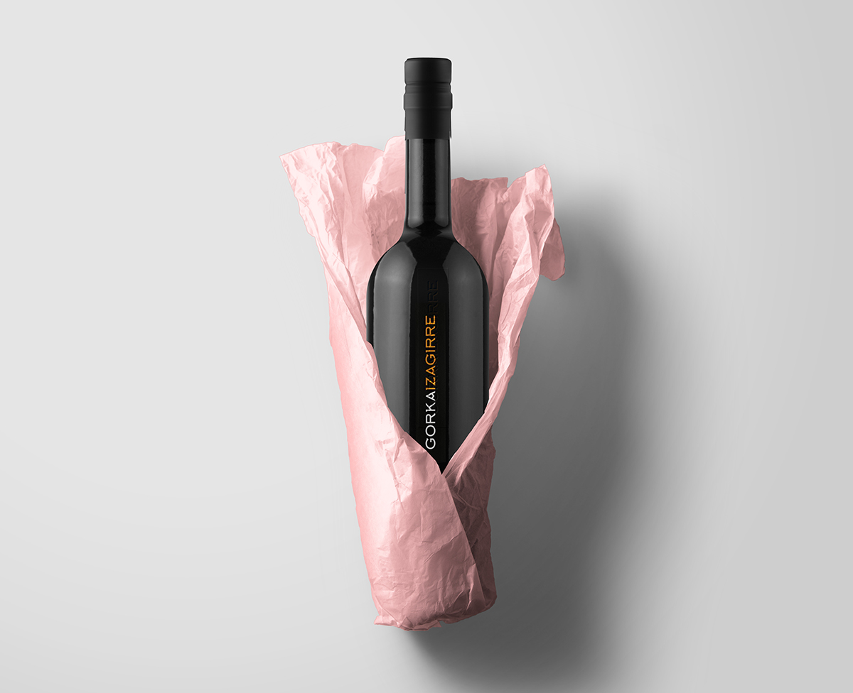 wine premium spain logo bottle Food  design rioja