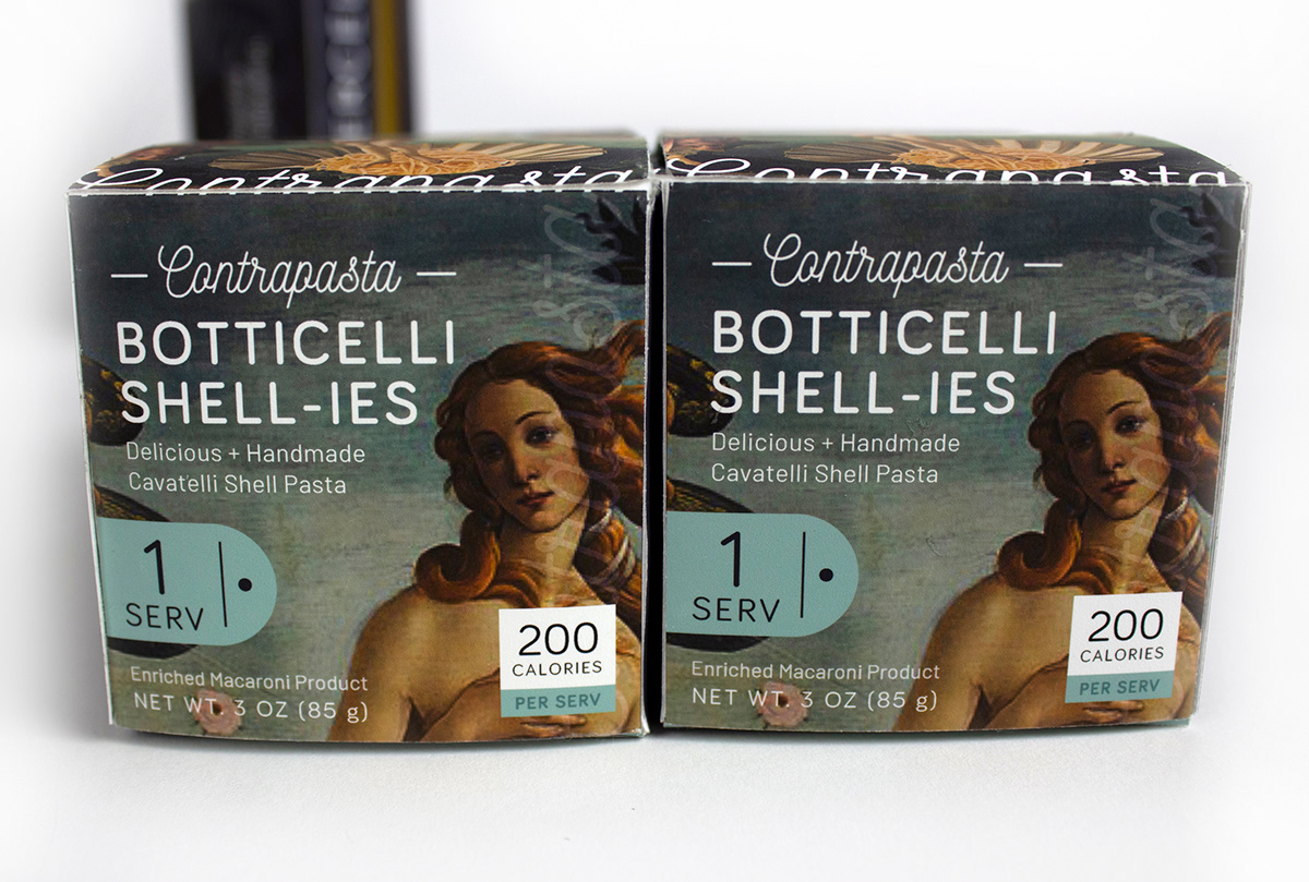 Adobe Portfolio art arthistory puns punny Packaging knockdown graphicdesign packaging design Pasta pastapackaging