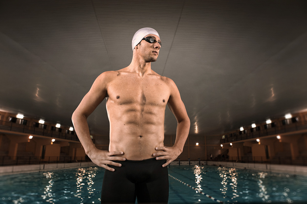 Rexona deodorant Spot Creativity paraguay Benjamin Hockin swimming swim ad motionsense desodorante