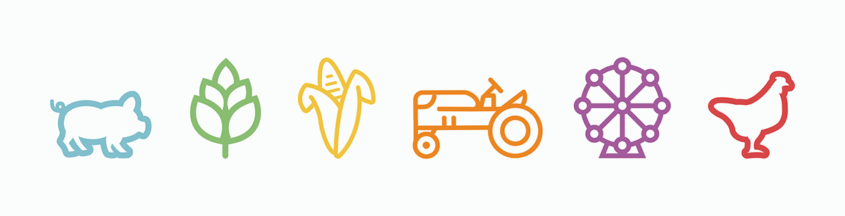 agriculture farm farming icon Icon icon design  Logo Design Minimalism minimalist design