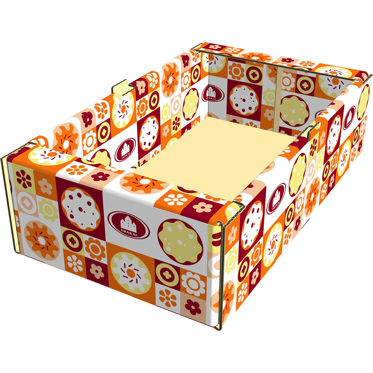 cardboard package Geometrical Composition ornament decor stylized images pattern decorative design flexo printing technique packaging graphic design