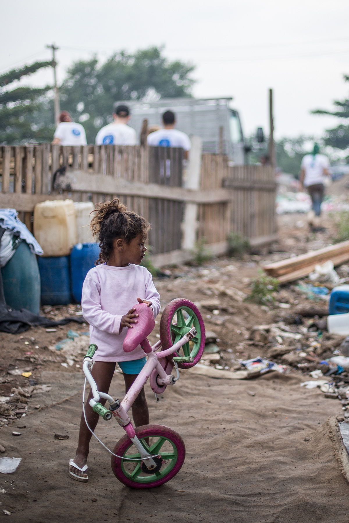 Brasil kids Poverty reallity Landscape city