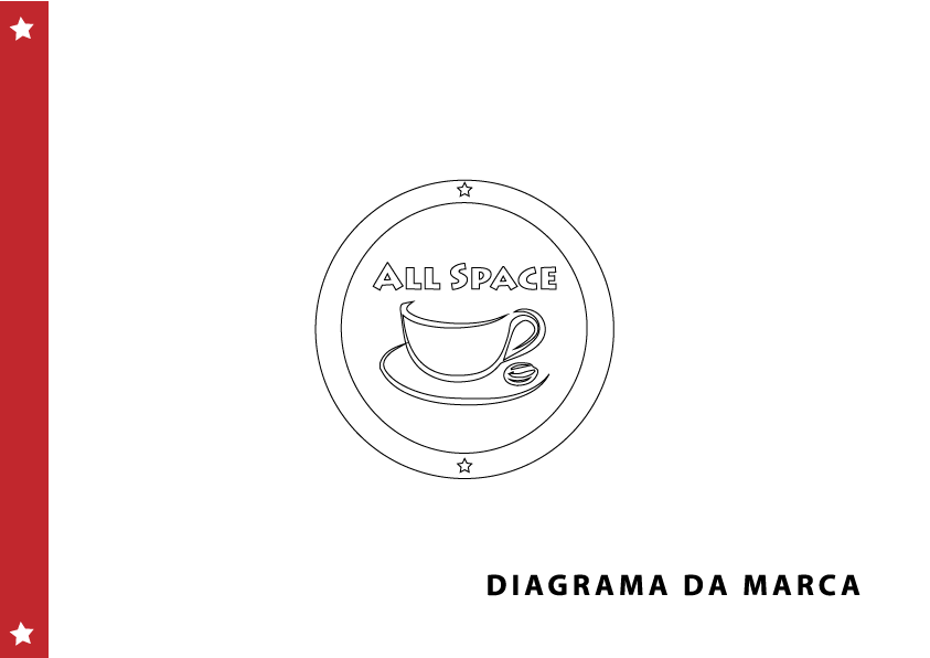 coffee shop Illustrator design flyer folder website layout Layout brand marca Manual da Marca