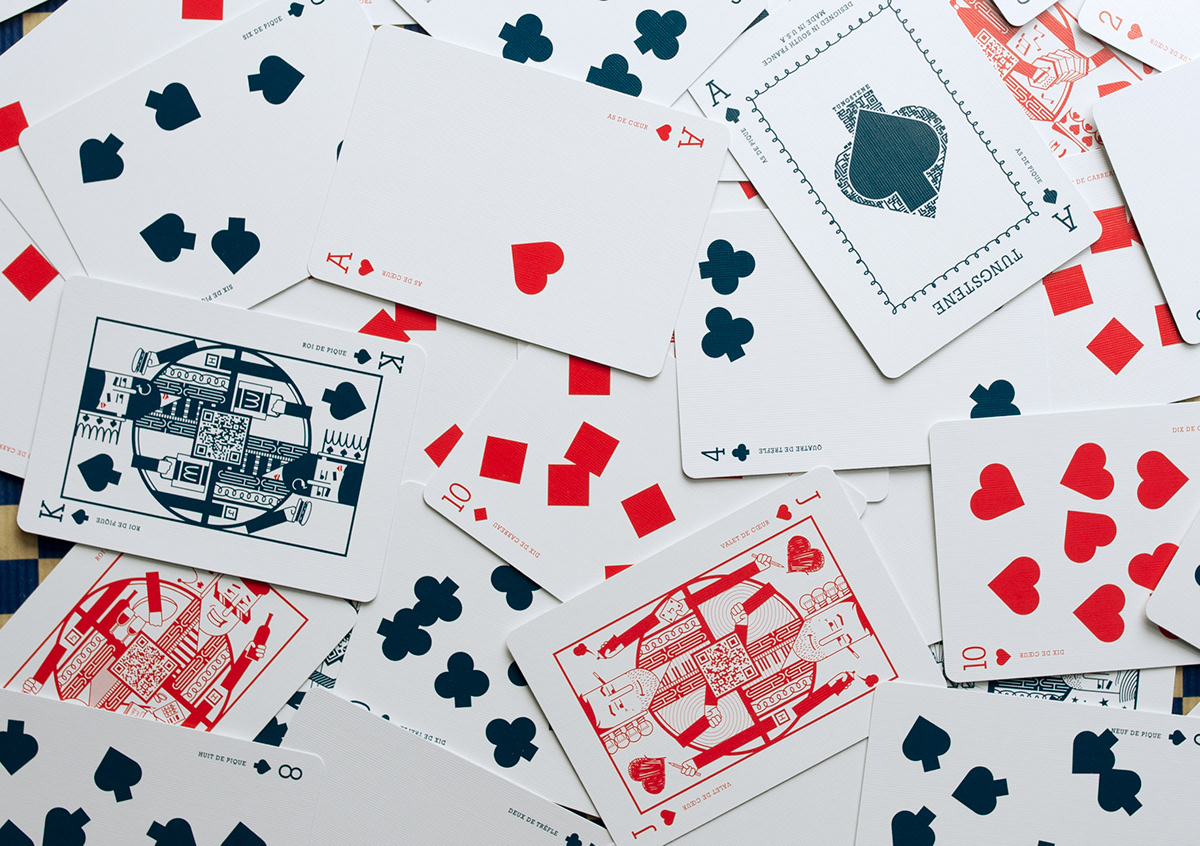 Playing Cards Magic   flourishes Dan&Dave card design Court Cards  spades