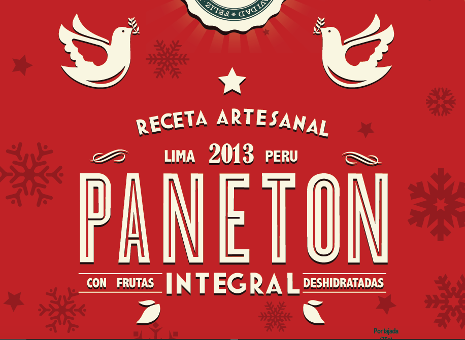 panetone Panetón Fruit Cake peru Christmas