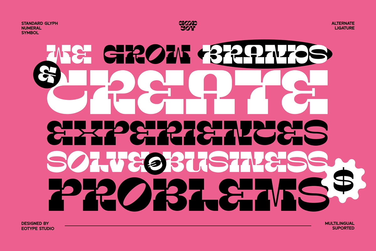 font Typeface typography   type Retro vintage grooby groovy hippie Fun