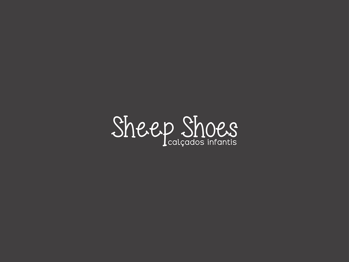 Sheep Shoes calçados infantis Crianças marca identidade visual criação design gráfico