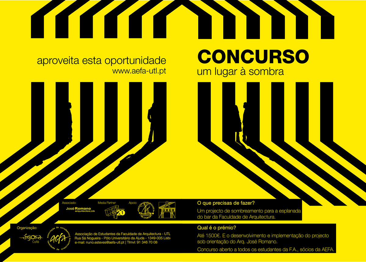 AEFA  joao veras silvia sousa  contest poster brochure