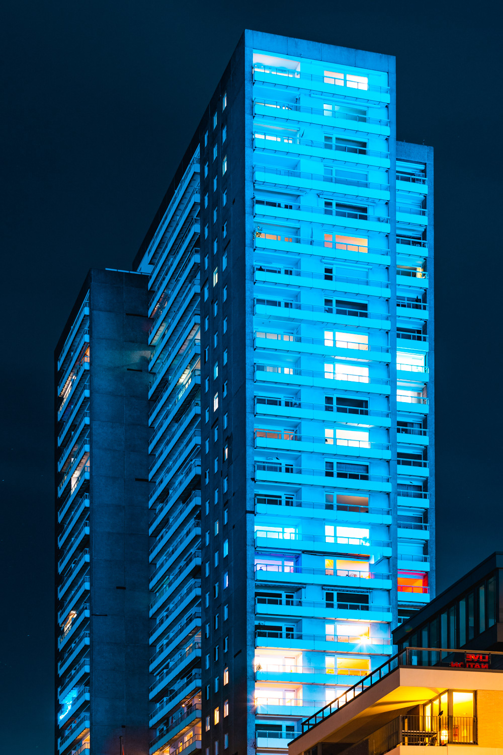 hamburg Blue Port cityscape architecture Sony A7 long exposure night city Urban lightstreaks