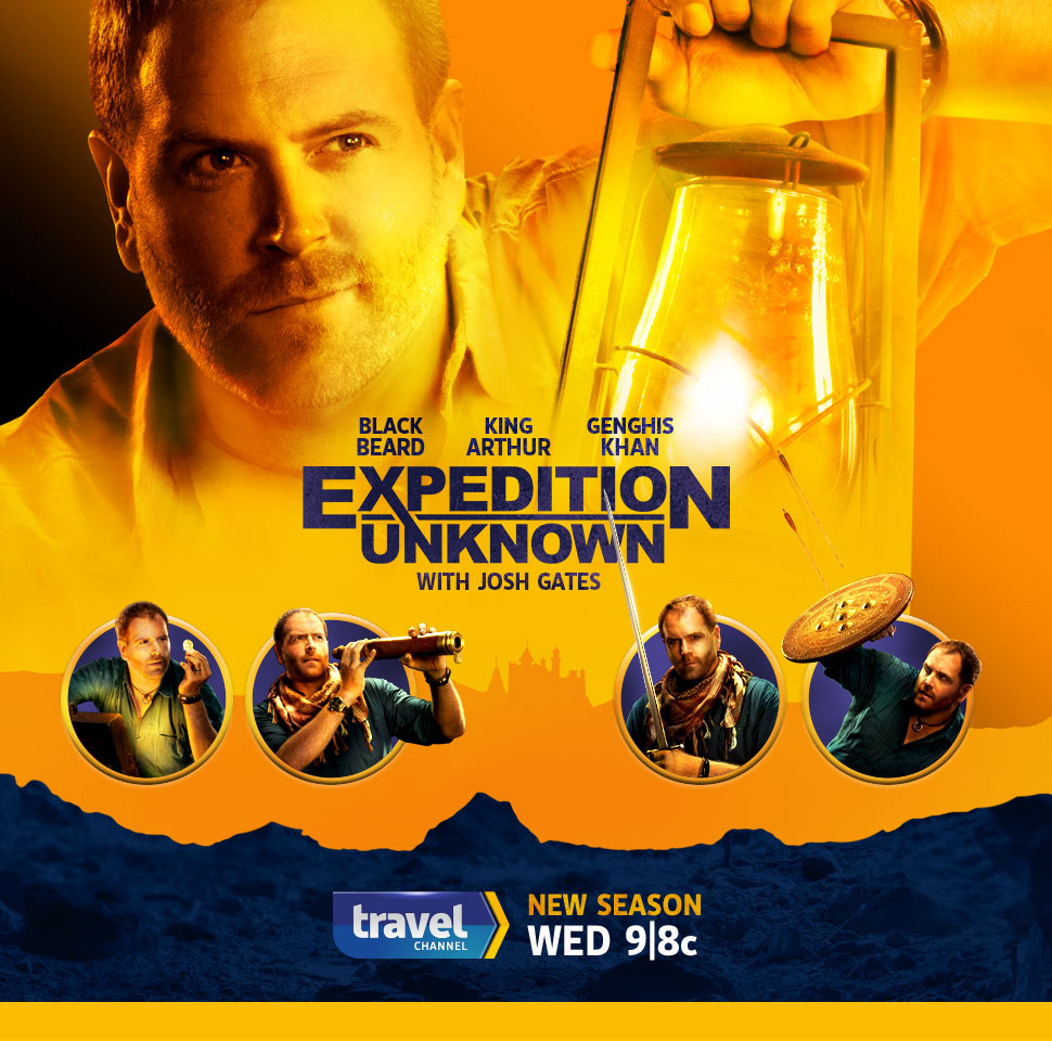 Expedition Unknown travel channel poster tv