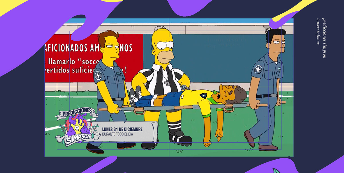 FOX PREDICCIONES Simpson motion diego troiano toolkit after effects animation 2d motion design