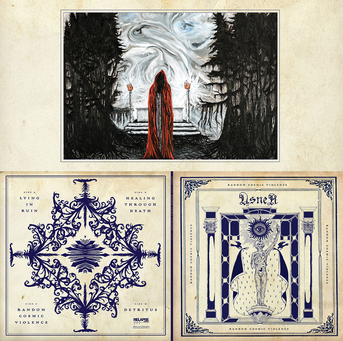 doom metal ILLUSTRATION  occult outsider art album cover album art