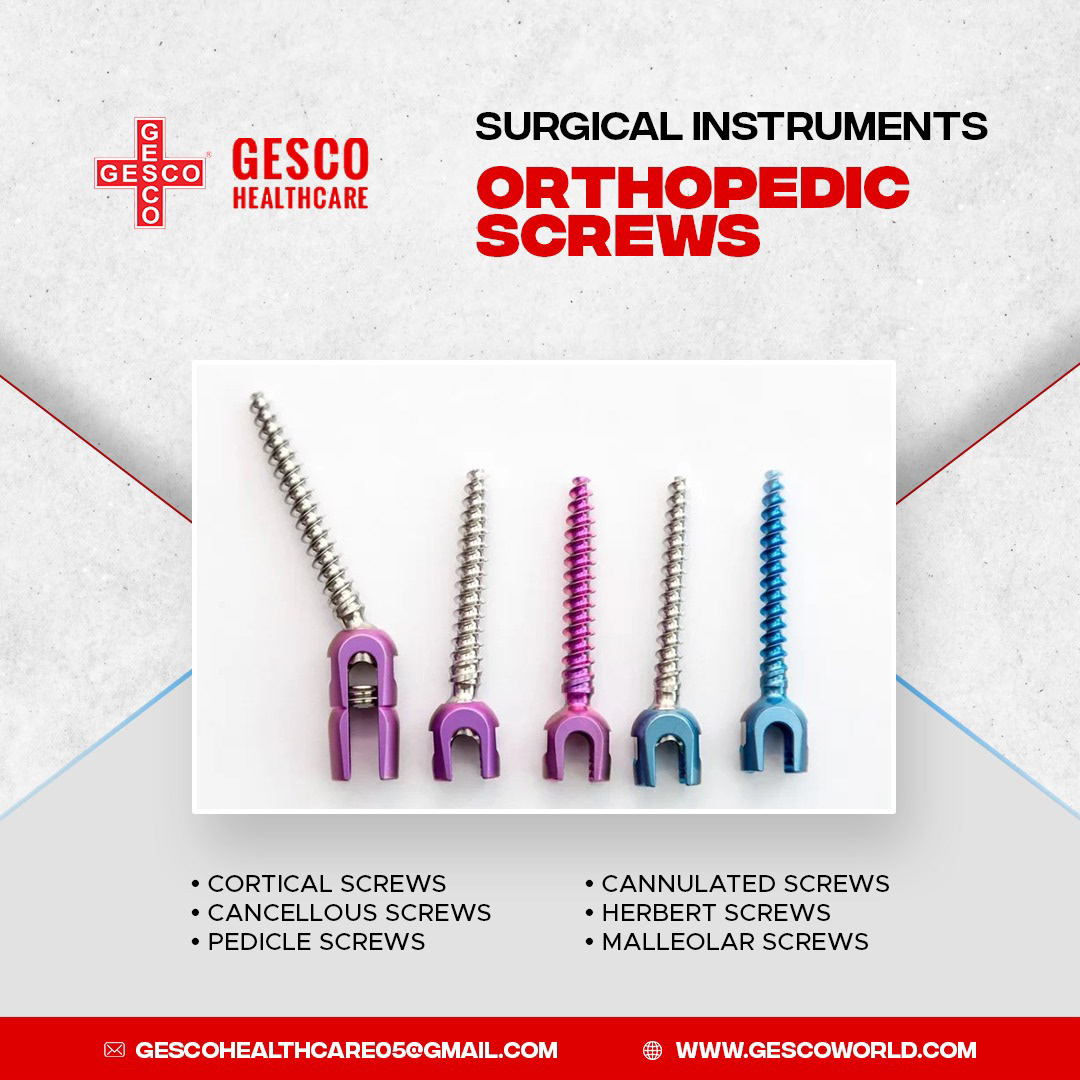 #orthopedic #Orthopedicbonescrews #OrthopedicImplants #surgicalinstruments