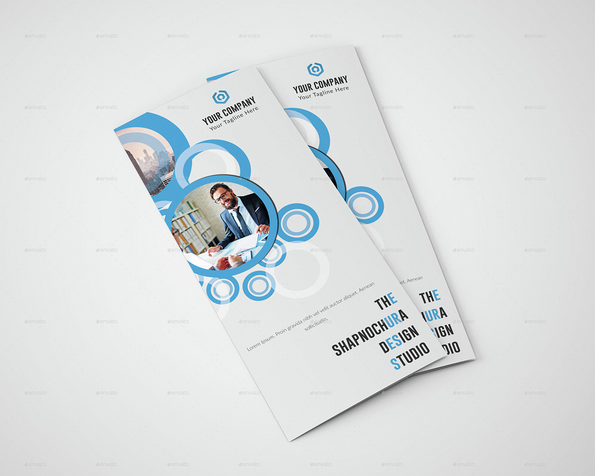 trifold brochure dl a4