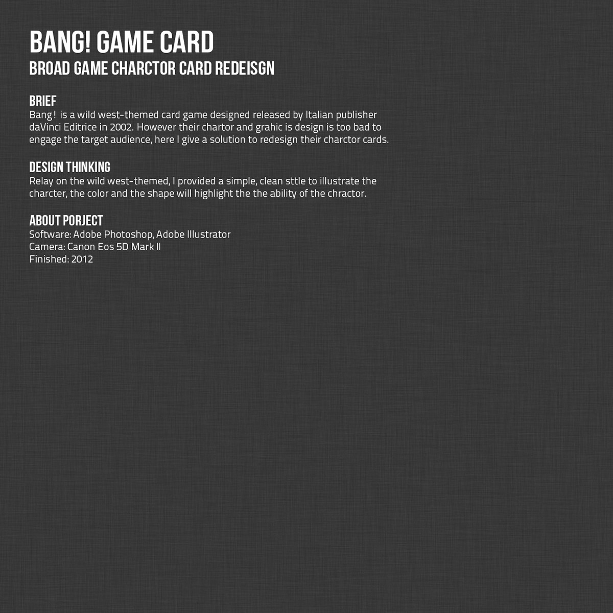 bang! board game
