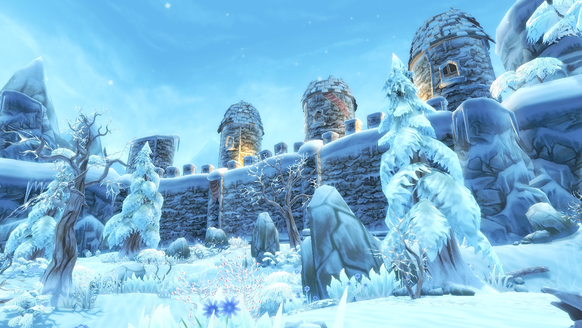 winter snow environment unity3d unity gameplay assets pinetree