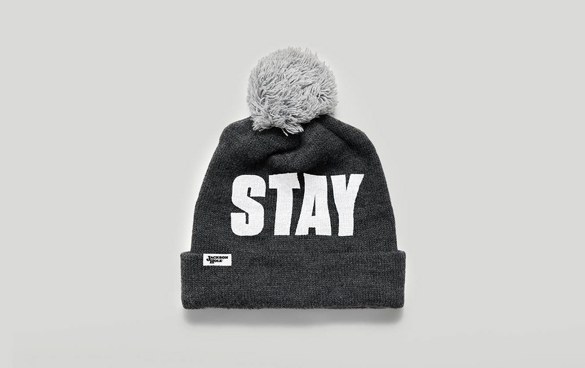 Stay Wild Jackson Hole campaign Outdoor typography   branding 