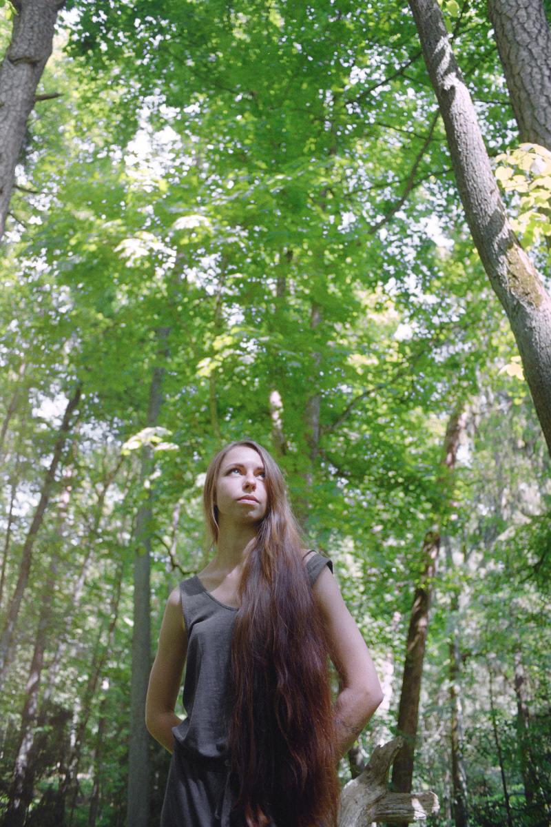 analog analog photography Film   film photography lithuania portrait woods
