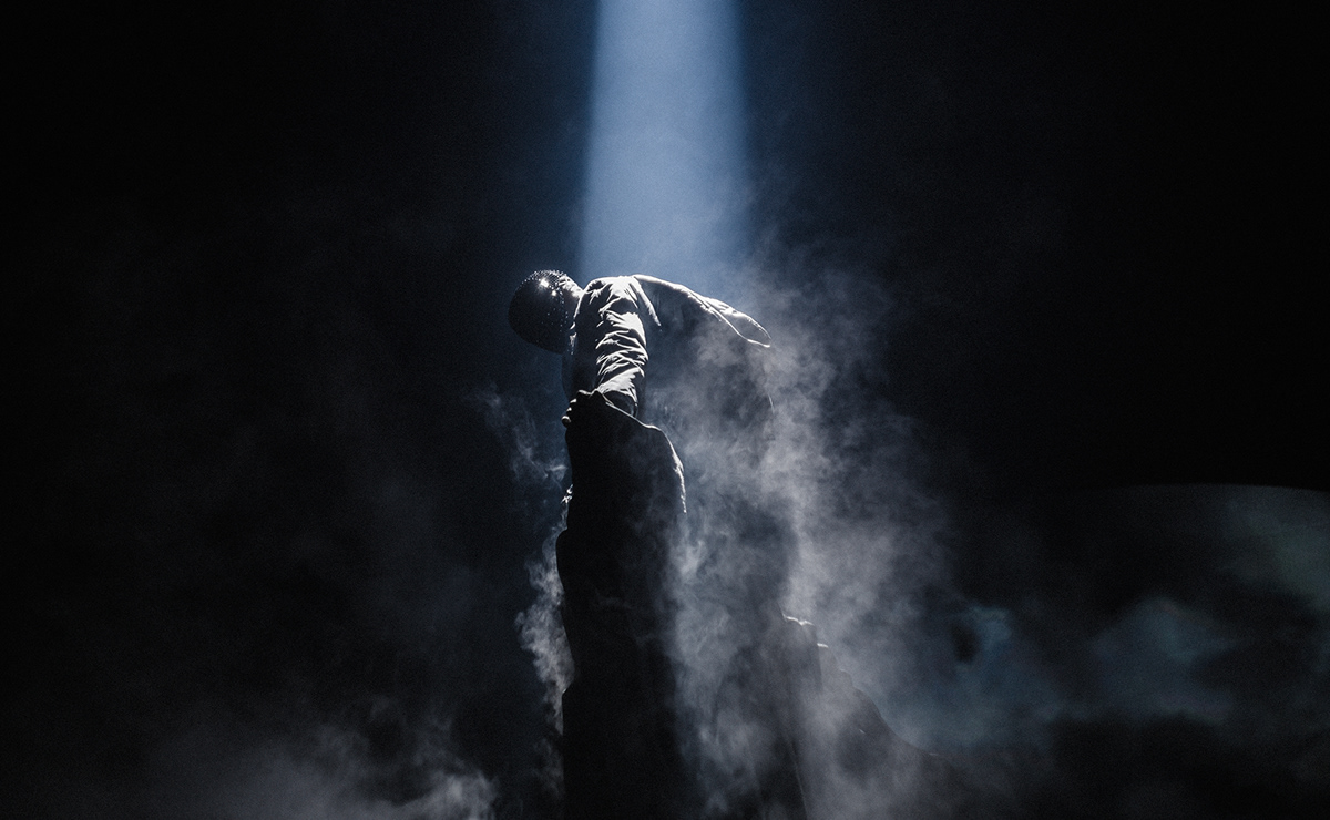 sir fawn Akhil Sesh StampdLA Yeezus Kanye West gods concert Performance atmosphere modeling margiela emerging talent Yeezus Tour creative art