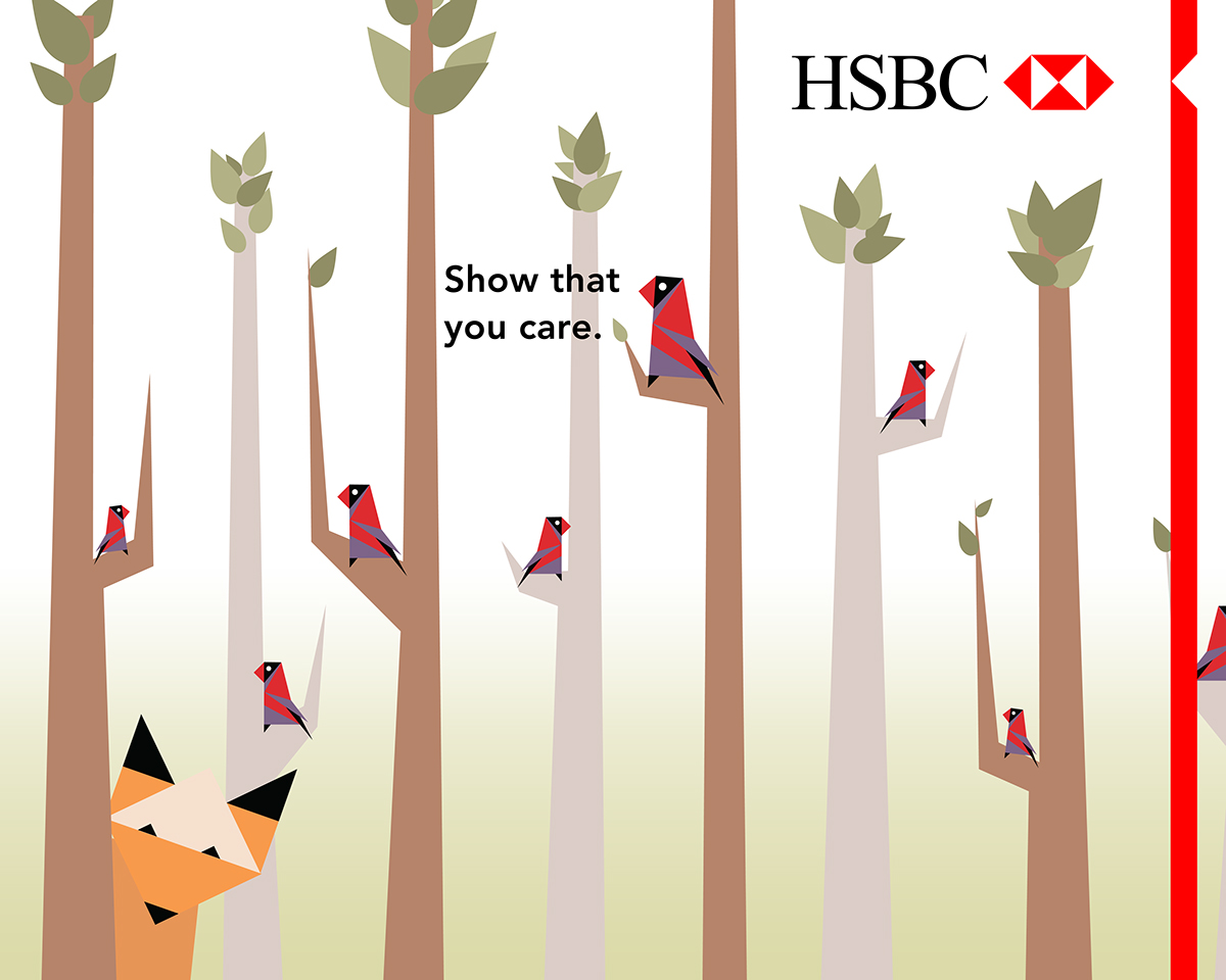 HSBC ecobags environment Nature bags