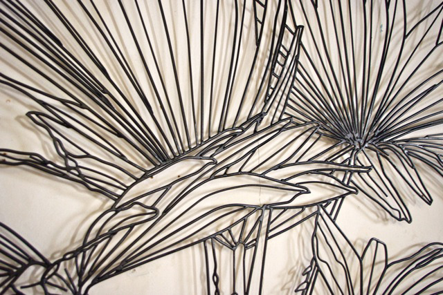 frank plant sculpture drawings in steel barcelona