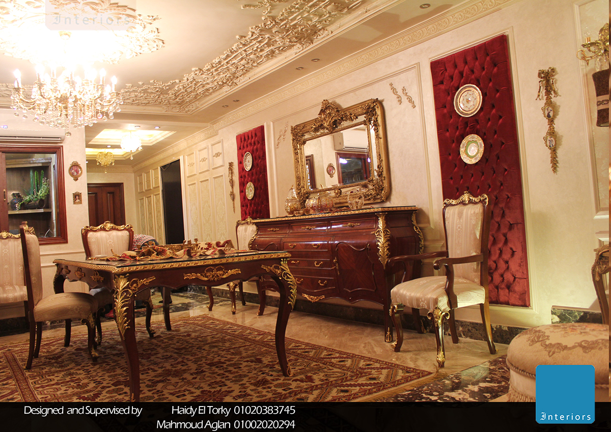 interiors decor design art house home alexandria damnhour egypt Classic Marble indirect light fancy salon diningroom