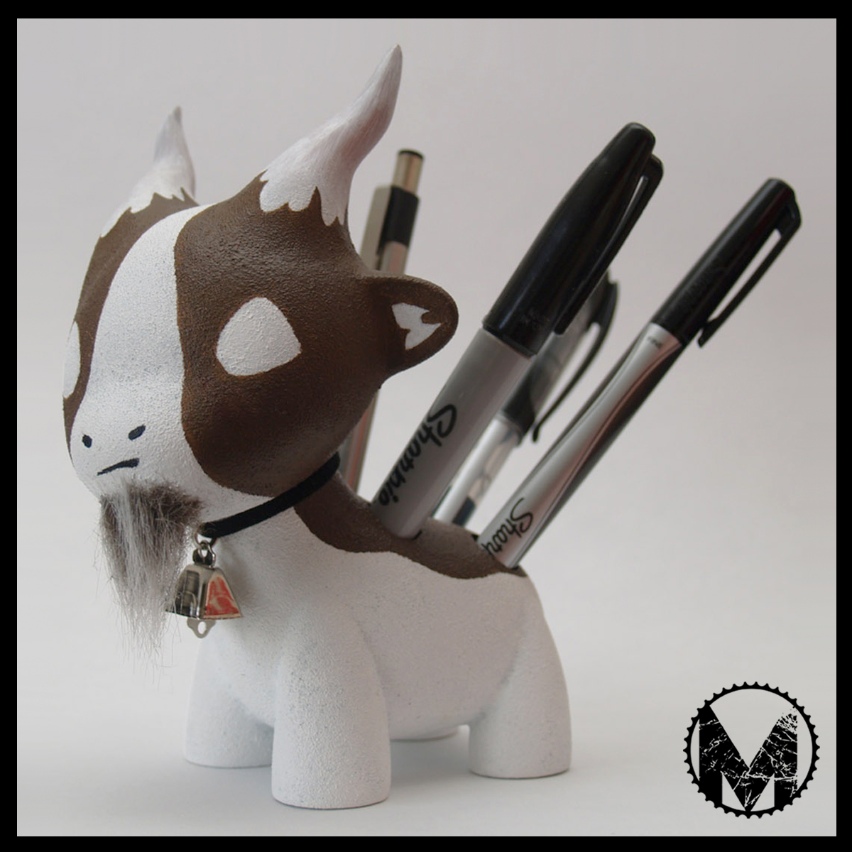 Penimals Pen Holder functional art giraffe cow goat elephant cheetah raffy Kidrobot MindoftheMasons   animal toy munnyworld Munny