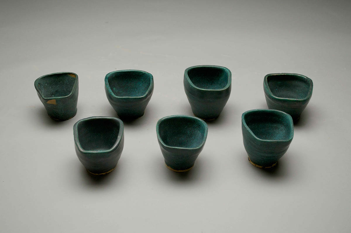 ceramic teapot tea cups stoneware cone 6 