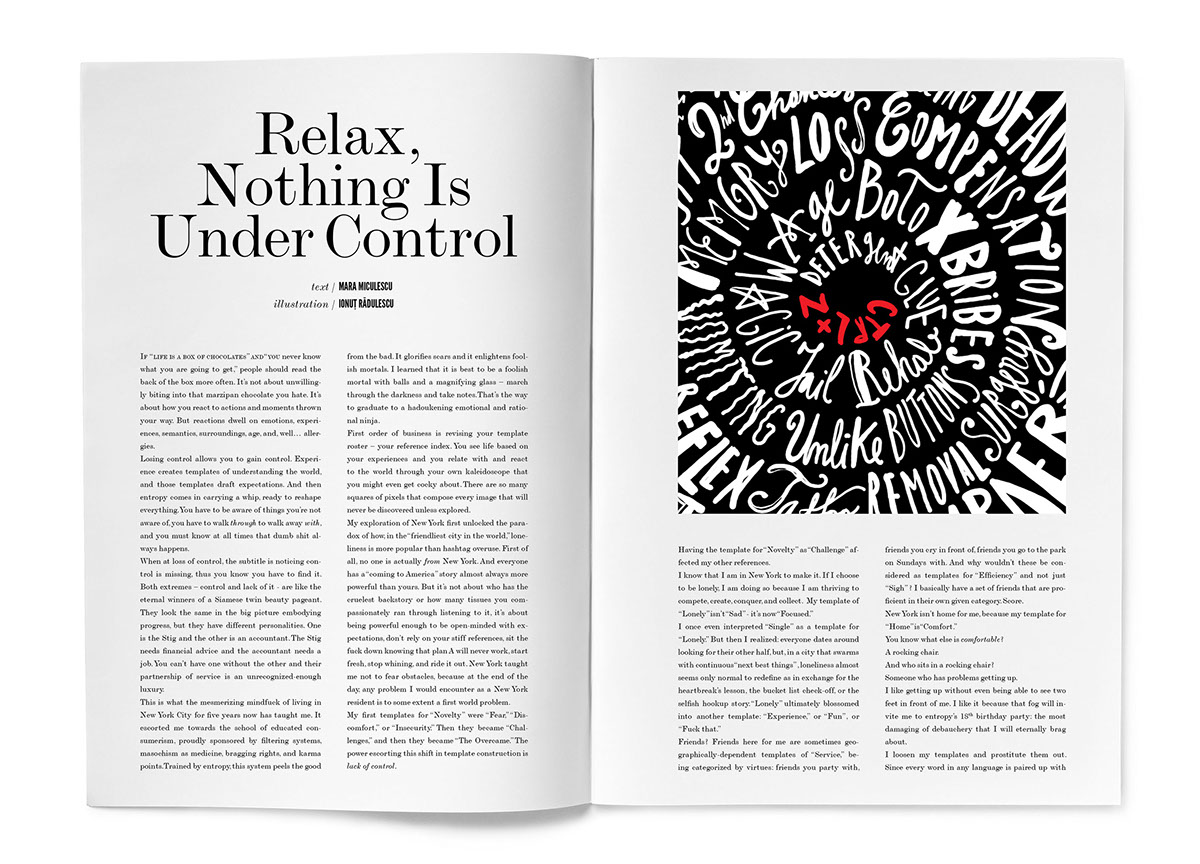 hand drawn type lettering editorial magazine lifestyle city nyc