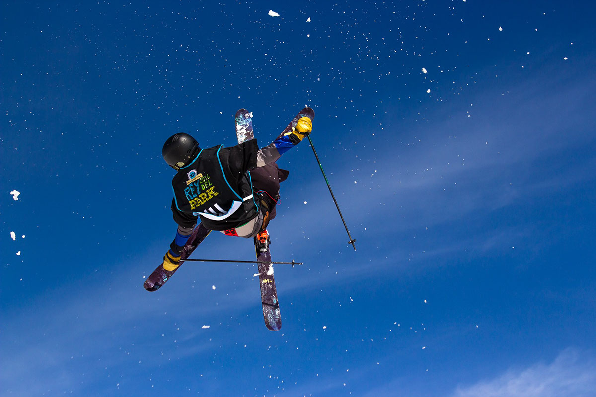 snow Rey del Park Colorado illustracion poster snowboard ILLUSTRATION  branding  Ski