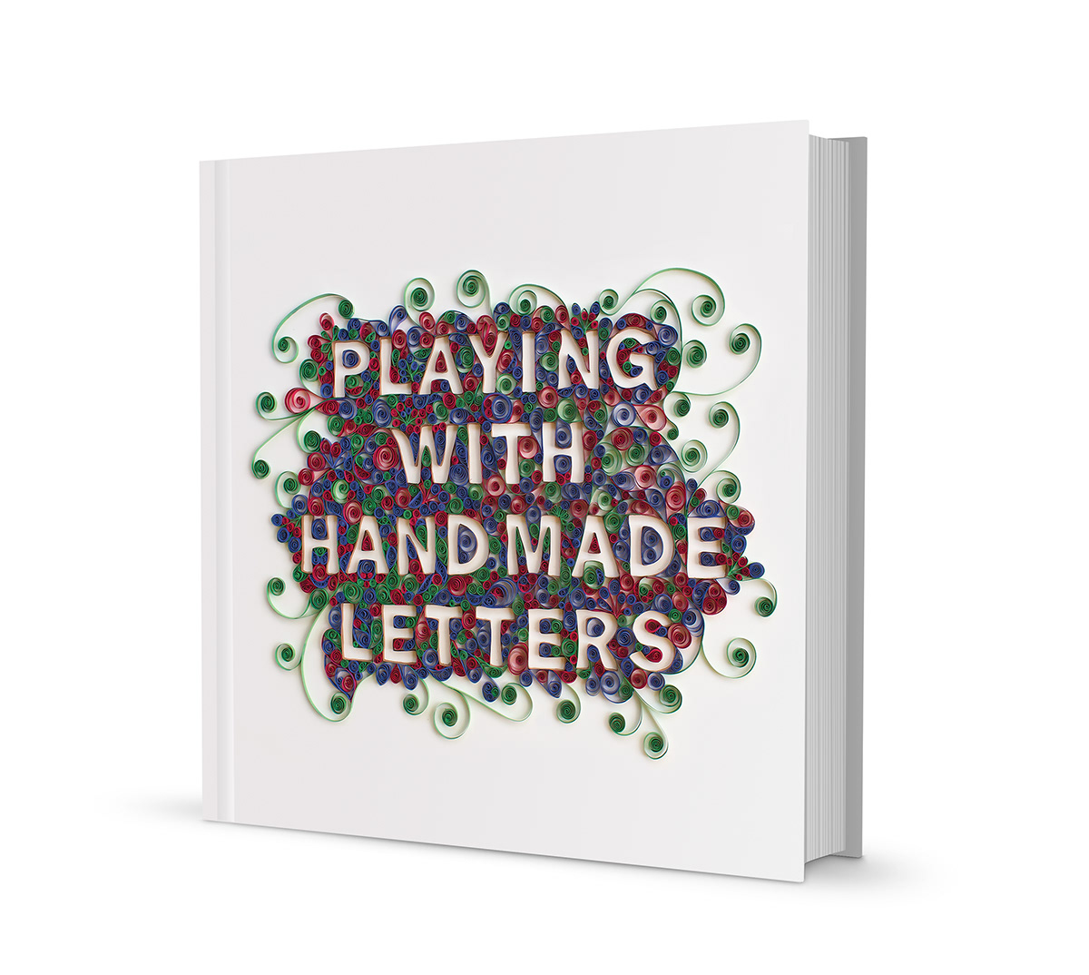 thesis publication  book handmade letters print