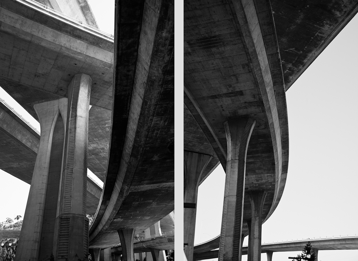 Adobe Portfolio freeway structure