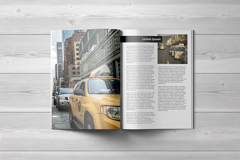 magazine Mockup mock-up Catalogue wood paper page design presentation cover