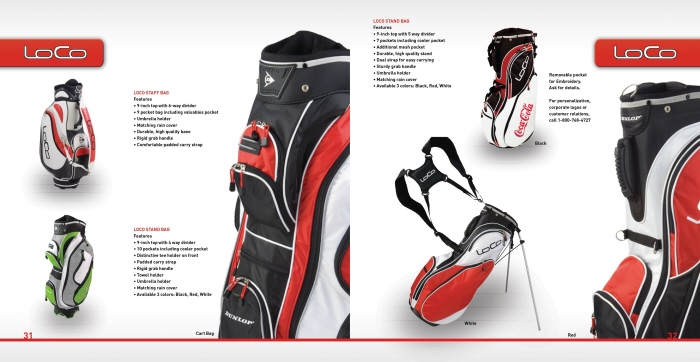 Dunlop  golf  sport  sports  sporting goods  golf club  catalog  brochure  branding