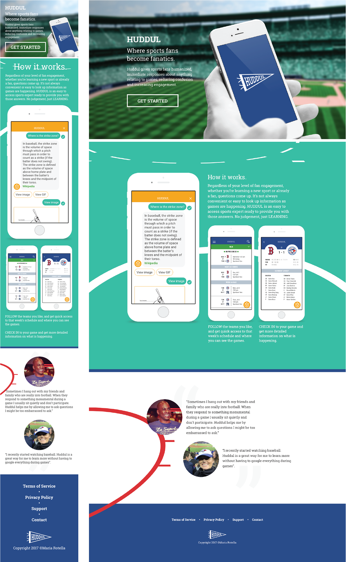 sports Chatbot UI ux app design
