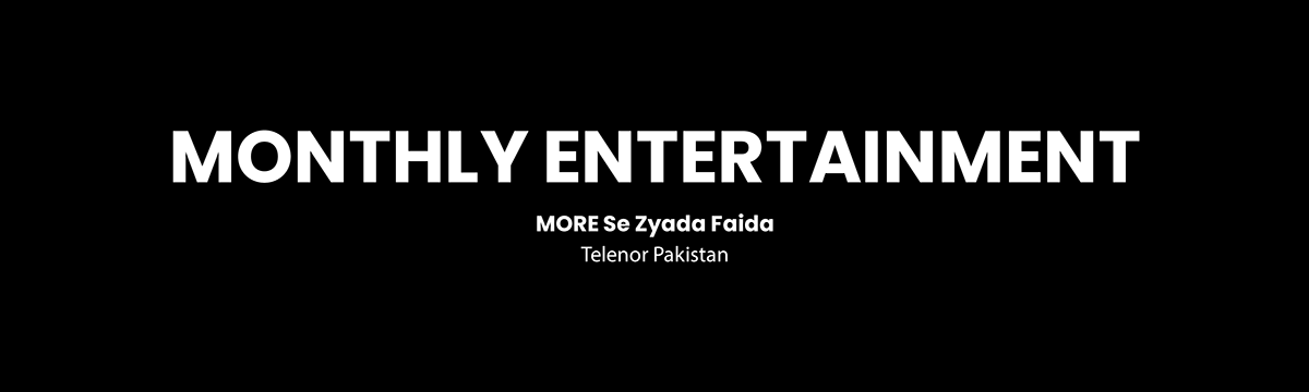 Telenor pakistan Advertising  marketing   Graphic Designer brand identity visual identity Social media post Socialmedia