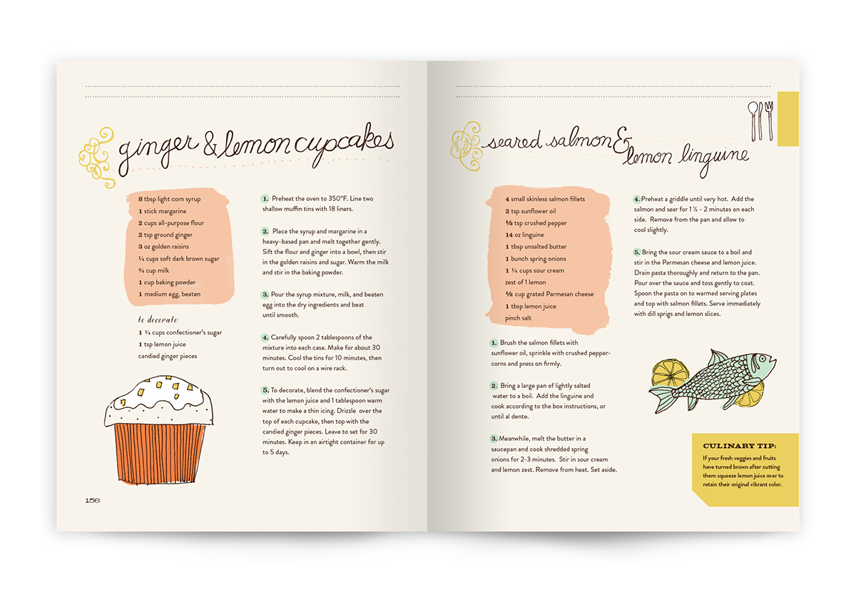 lemons  book design illustrations HAND LETTERING book design