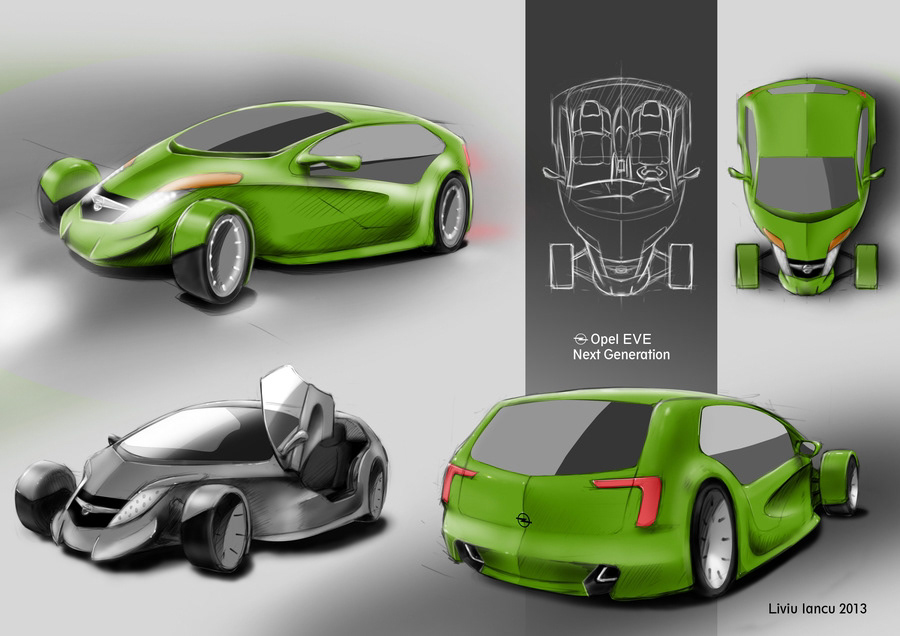 design concept car design car sketch car drawing rendering opel competition design competition digital sketch