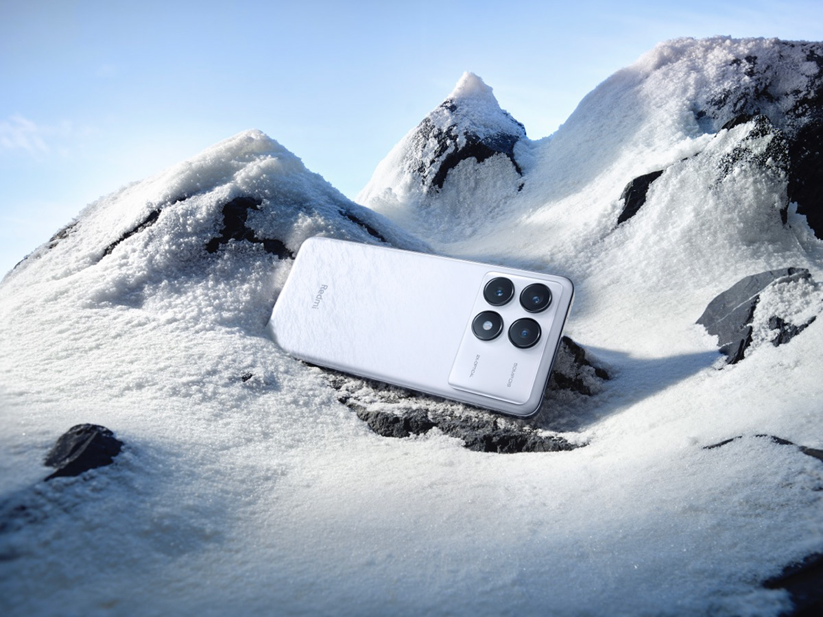 Creative Direction  redmi xiaomi desert snow Photography  Product Photography smartphone 3C