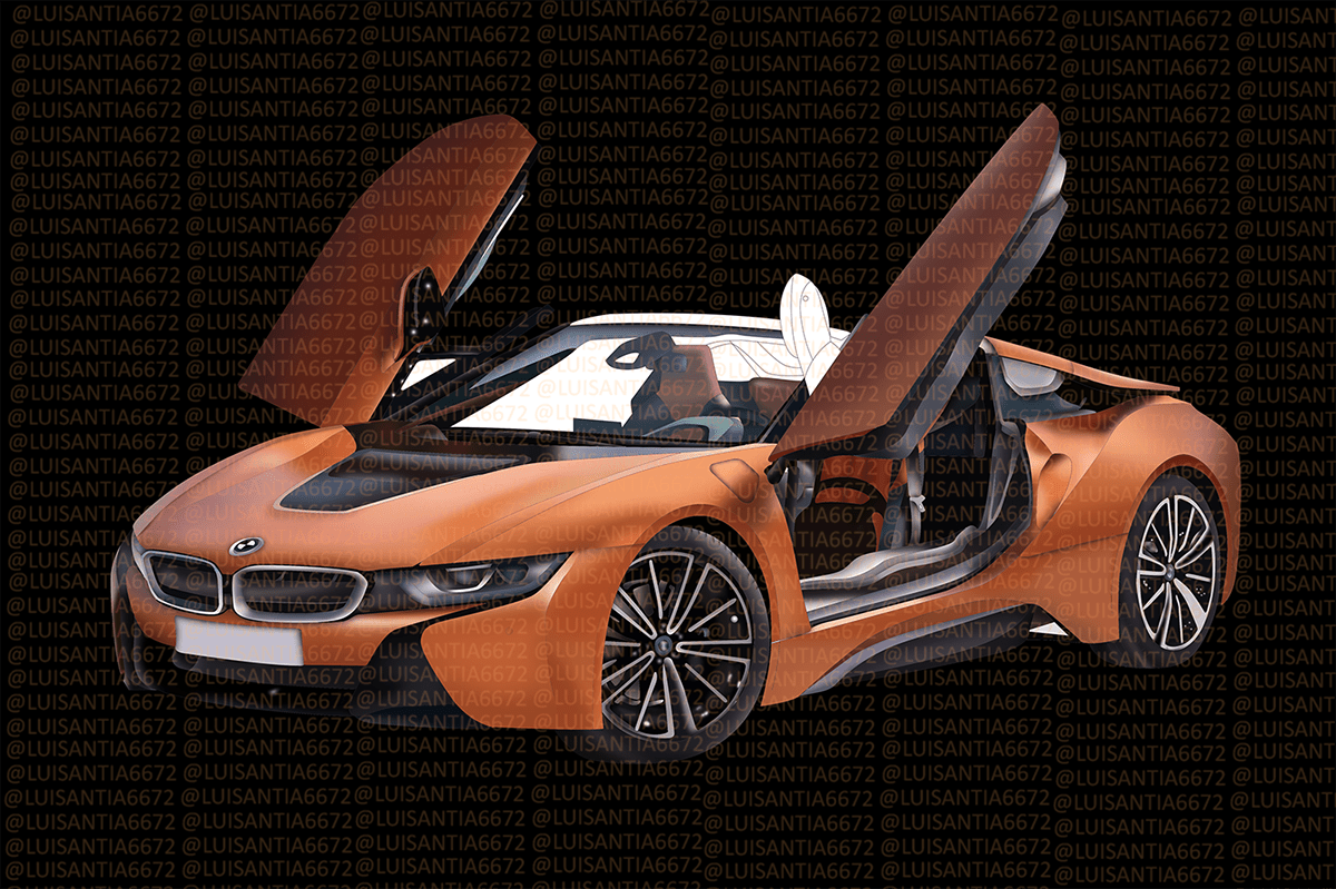 art automotive   concept ILLUSTRATION  Vehicle 3D BMW car photography identidade visual logo
