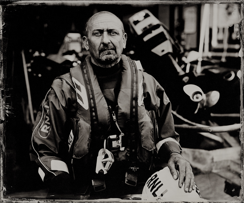 Lifeboat Station Project RNLI lifeboats maritime nautical sea portraits wet plate collodion wet plate Ambrotype collodion