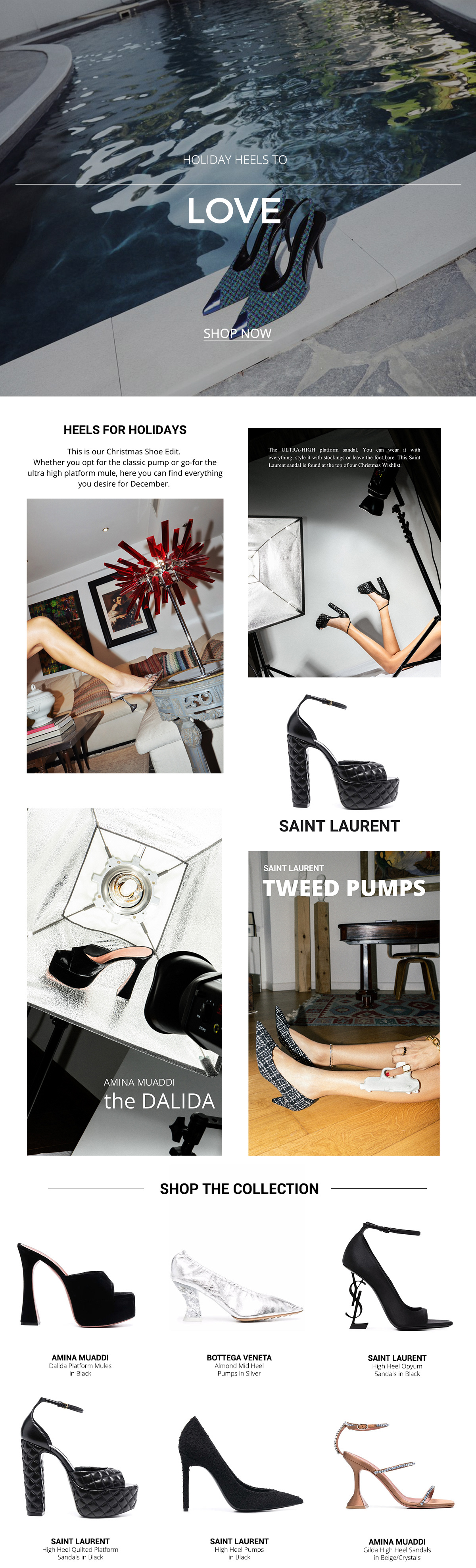 Advertising  Email Design email marketing email template fashion brand fashion editorial high fashion Klaviyo luxury marketing  