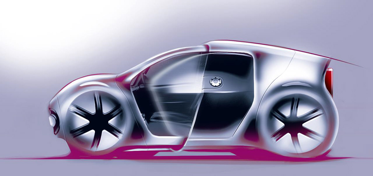 sketch roshan hakkim product industrial draw car concept concept art digital photoshop
