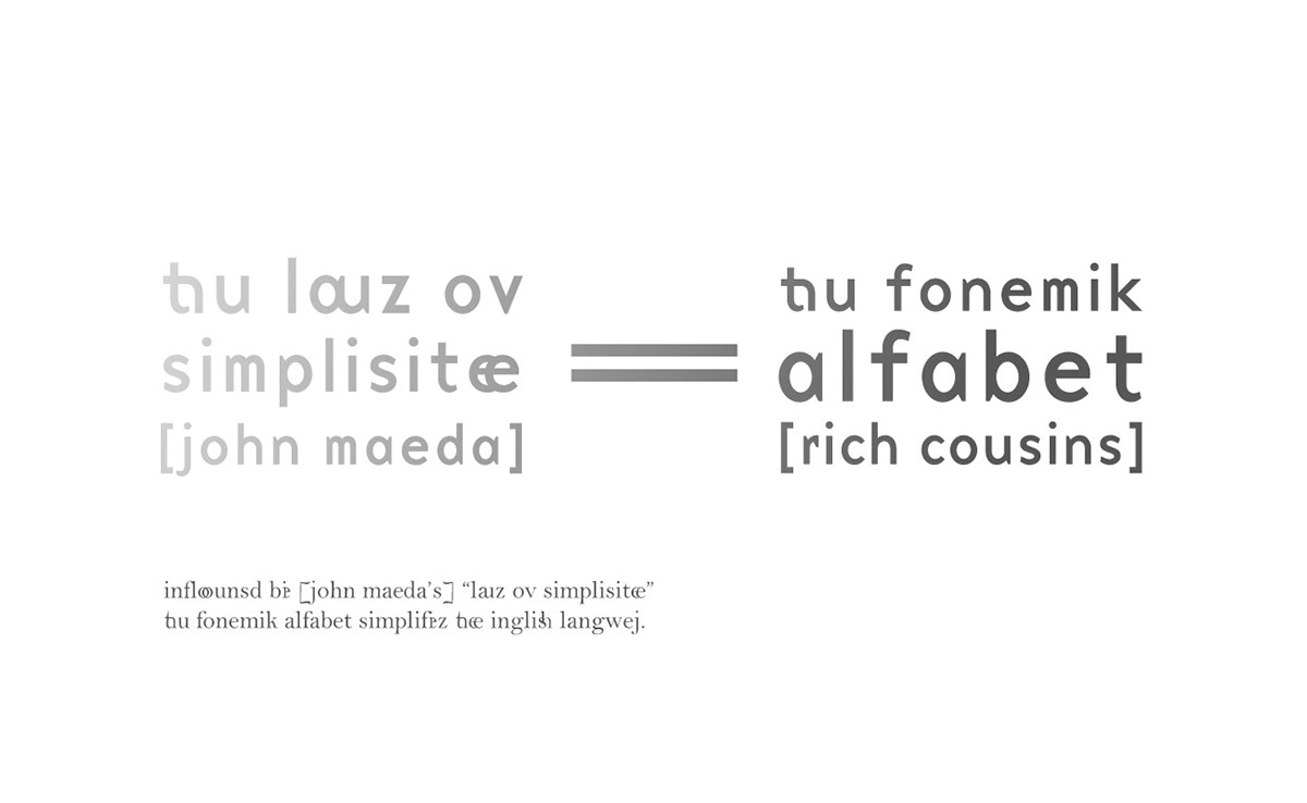 alphabet conceptual typographic research language