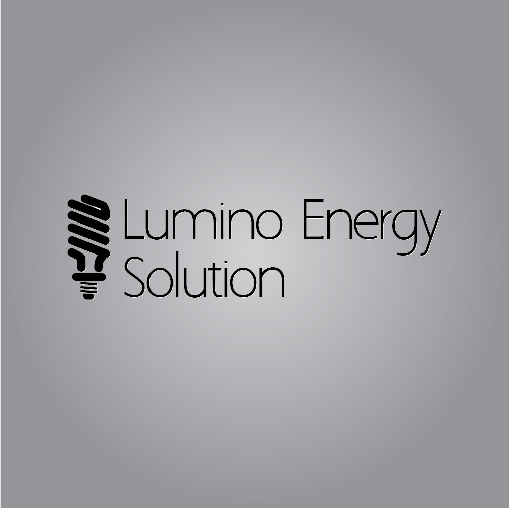 Energy Saver bulb power light logo