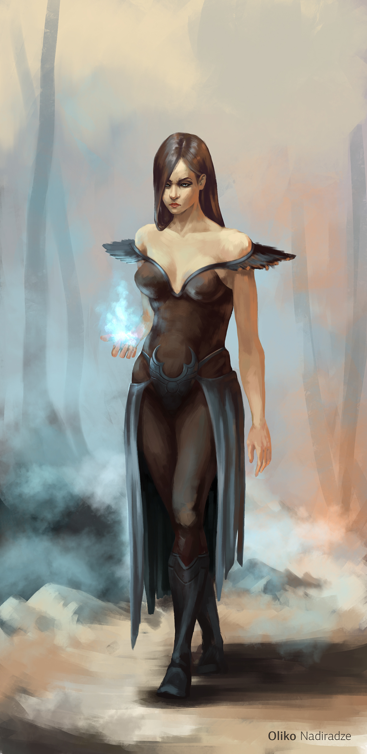 digital painting fantasy concept art mythology wacom