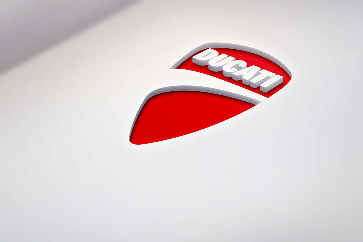 Ducati logo Motor cutout logo