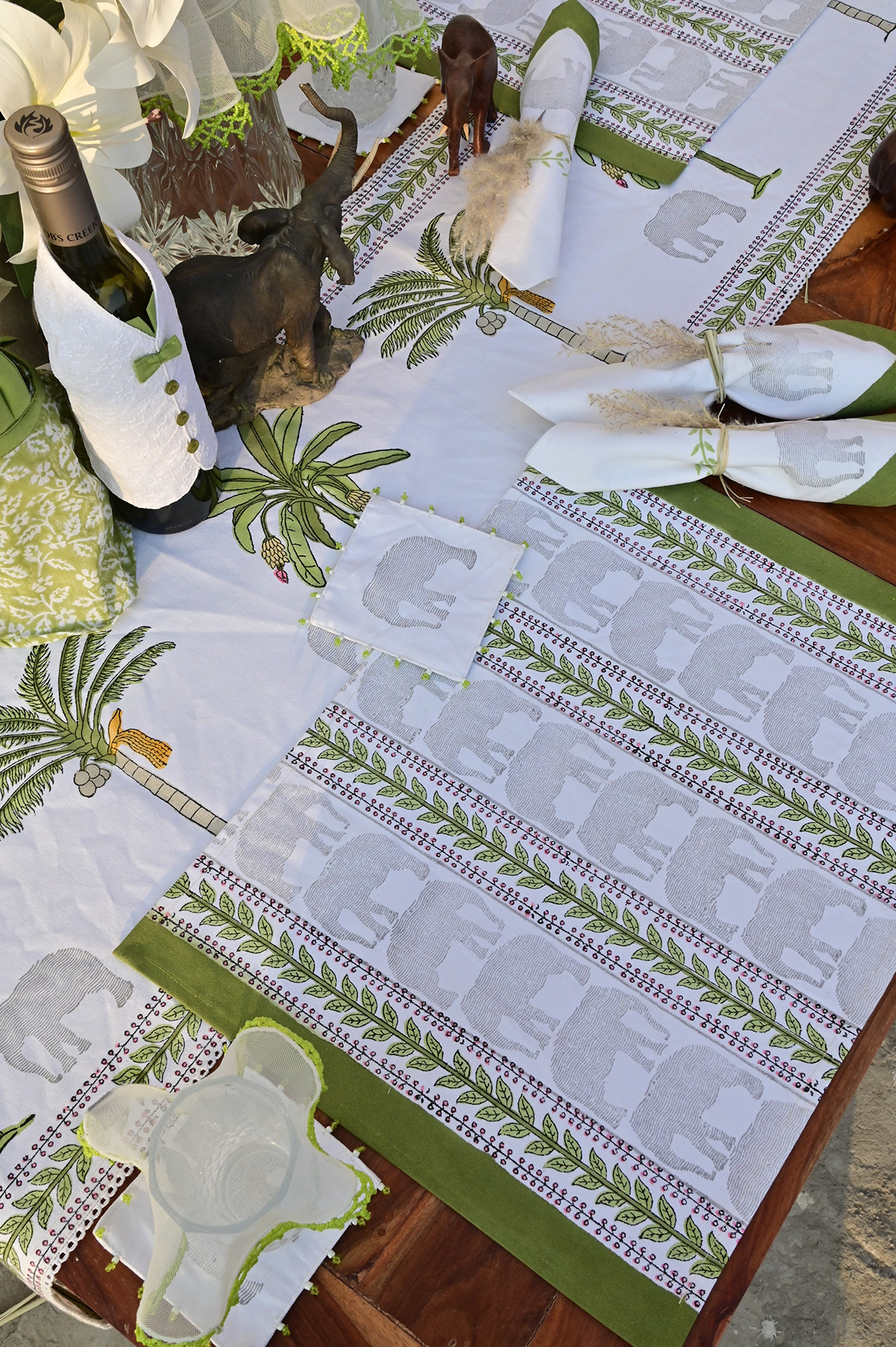 coaster design dinning material napkin pattern print print design  runner textile
