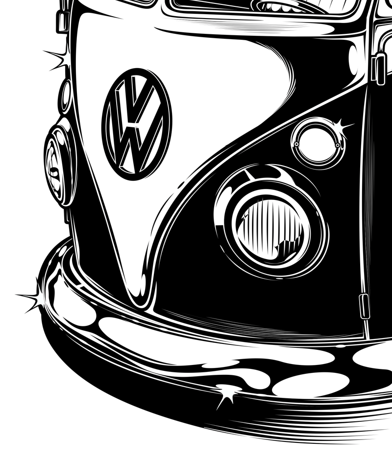 car combi beetle deimos air cooled vw spirit vintage volkswagen volkswagen david vicente D.VICENTE dvicente-art